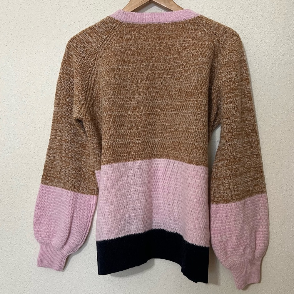 Barbour women’s Wool-Blend crewneck Sweater size 12 - Picture 4 of 7